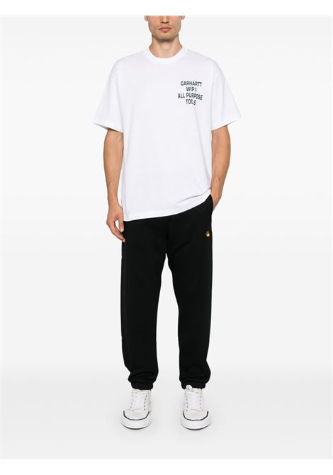 chase sweat pant uomo neri CARHARTT WIP | I03366700F.XX